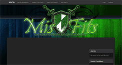 Desktop Screenshot of misfits.guildwork.com