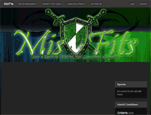 Tablet Screenshot of misfits.guildwork.com
